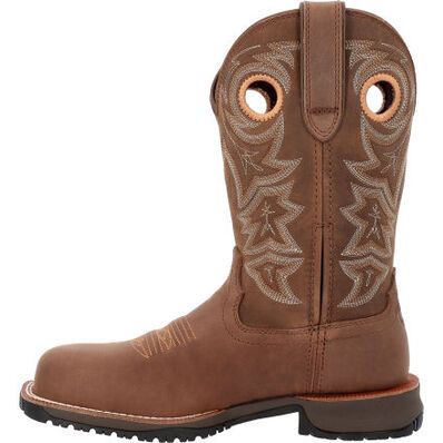ROCKY Women's Rosemary Composite Toe Waterproof Western Boot RKW0403
