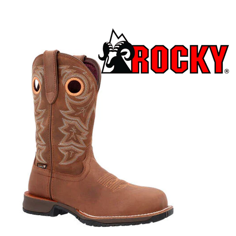 ROCKY Women's Rosemary Composite Toe Waterproof Western RKW0403