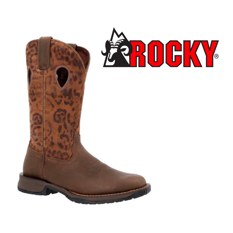 ROCKY Women's Rosemary 12 Inch Pull-On Work Boots RKW0404