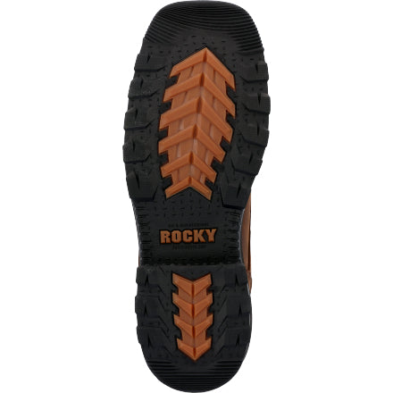 ROCKY Men's Rams Horn 9 Inch Composite Toe Western Boot RKW0407