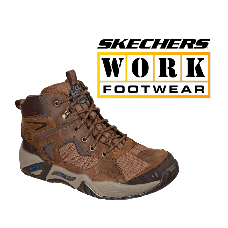 SKECHERS Men's Work Relaxed Fit: Arch Fit Recon - Percival 204406