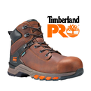 TIMBERLAND PRO Men's Hypercharge Waterproof Composite Toe Work Boot, Brown, 6 Inch