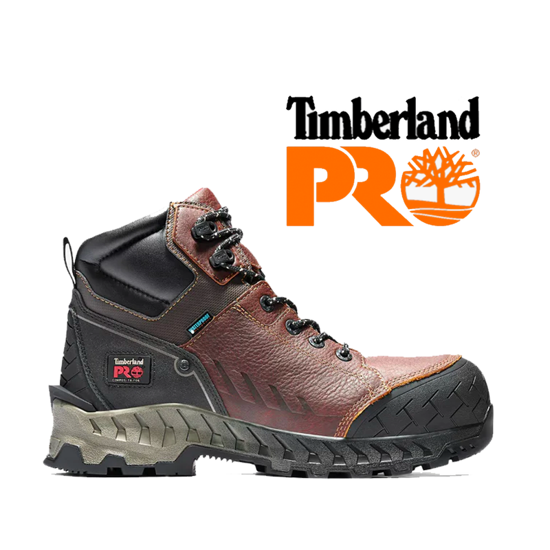 TIMBERLAND PRO Men's Work Summit 6 Inch Composite Toe Waterproof Work Boot TB0A25CM214