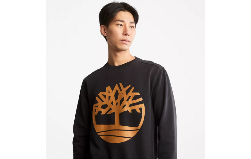 TIMBERLAND Men's Tree Logo Crewneck Sweatshirt TB0A2BJ8