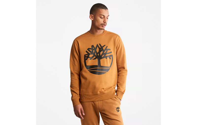 TIMBERLAND Men's Tree Logo Crewneck Sweatshirt TB0A2BJ8