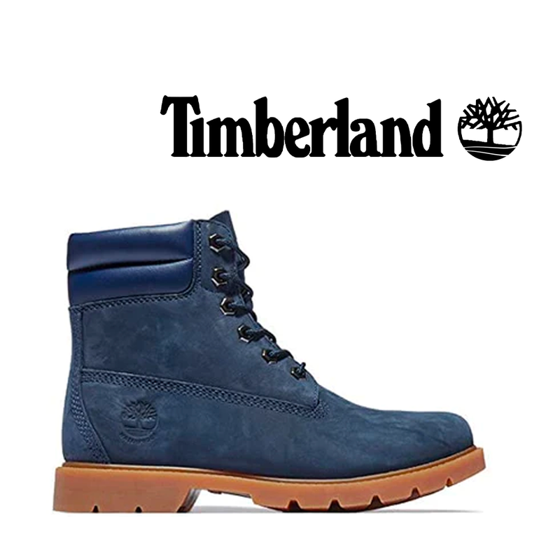 Navy blue timberland clearance