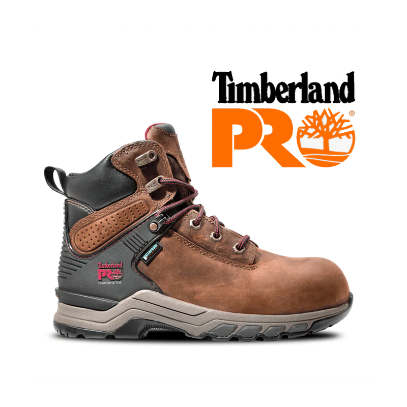 TIMBERLAND PRO Men's Hypercharge 6 Inch Composite Steel Toe Waterproof TB0A4115214