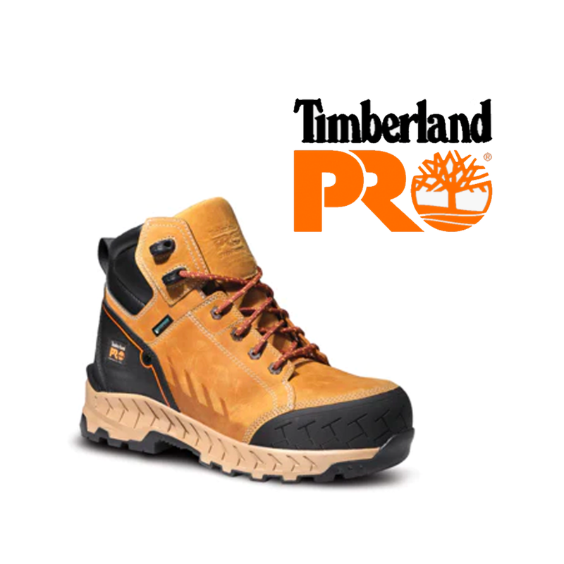 TIMBERLAND PRO Men's Work Summit 6 Inch Composite Toe Waterproof Work Boot TB0A438Y