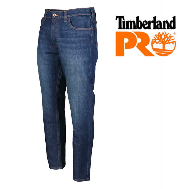 TIMBERLAND PRO Men's Ballast Athletic-Fit Flex 5-Pocket Jeans TB0A55S7BJ5