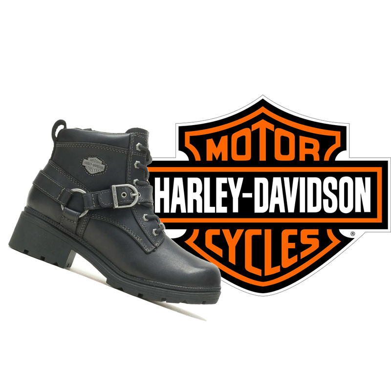 HARLEY DAVIDSON Women's Tegan 7 Inch Lace up Boot D84424