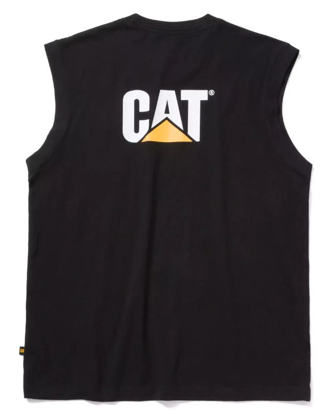 CATERPILLAR Men's Men's Trademark Sleeveless Pocket Tee W07074