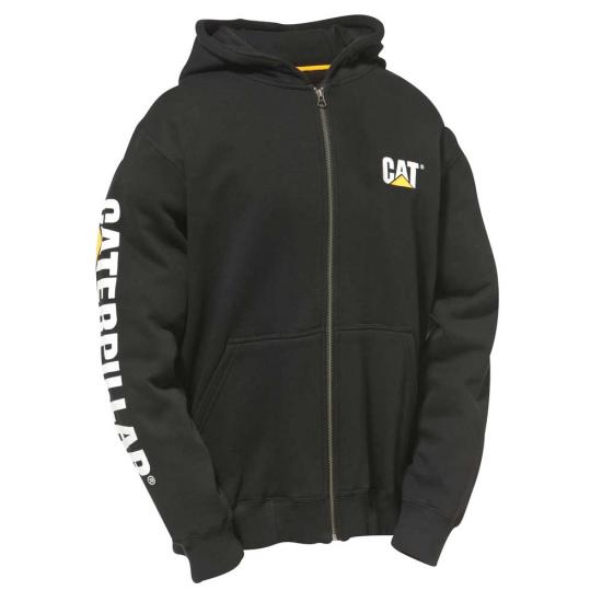 CATERPILLAR Men's Full Zip Hooded Sweatshirt W10840