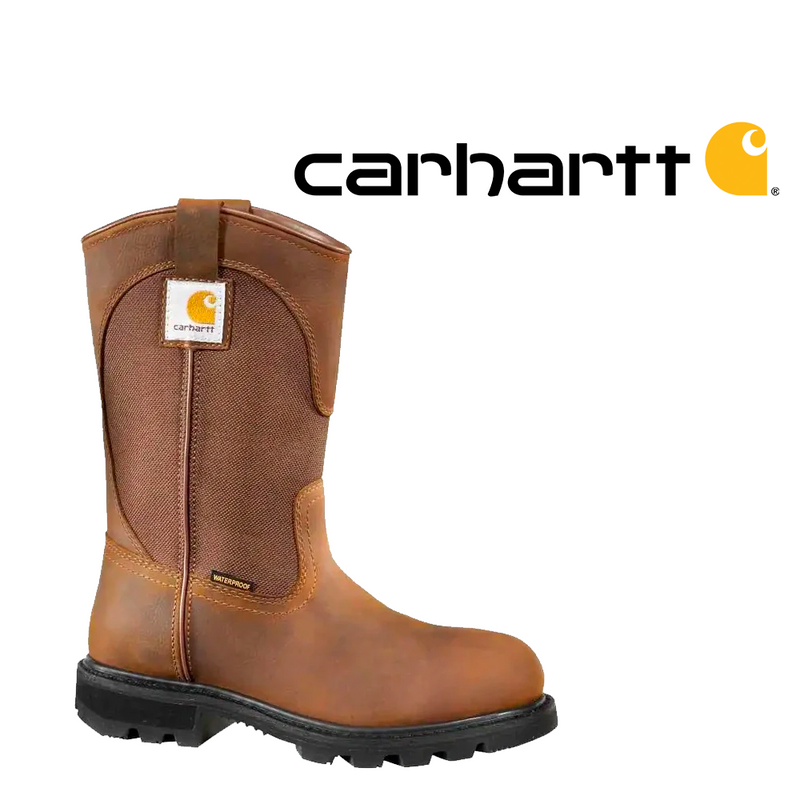 CARHARTT Women's 10 Inch Waterproof Wellington Steel Toe CWP1250