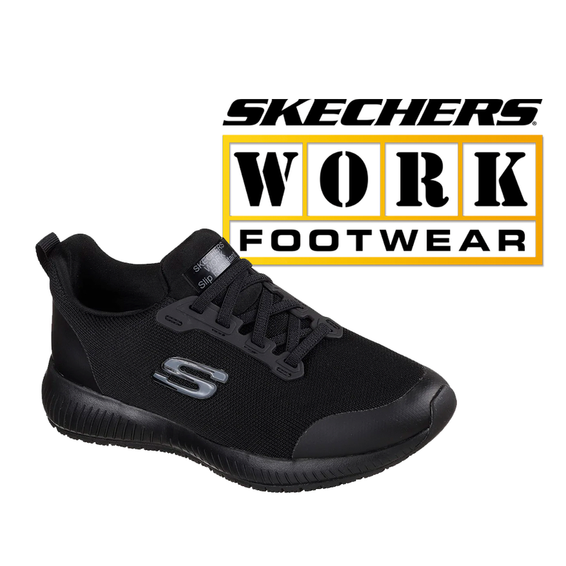 SKECHERS Women's Work Squad Slip Resistant 77222