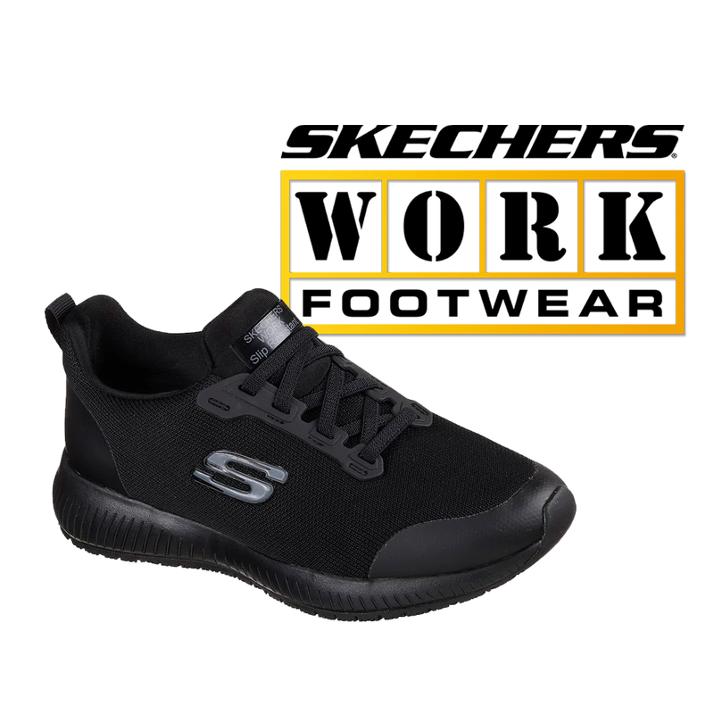 SKECHERS Women s Work Squad Slip Resistant 77222