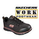 SKECHERS Work Sure Track - Zapatillas con puntera ajustable para mujer 108025 