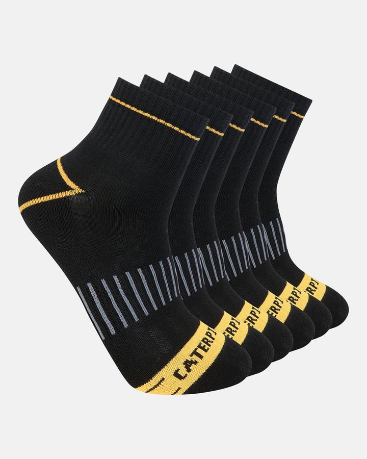 CATERPILLAR 3 PK Max 1/2 Quater Cush Socks CT302366TD