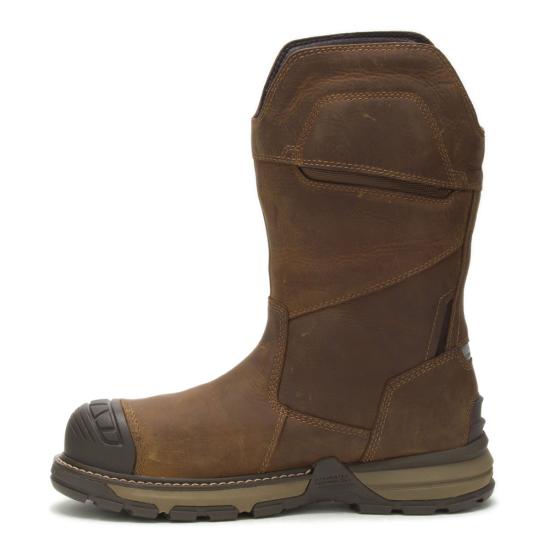 CATERPILLAR Men's Work Boot  Excavator Superlite  Waterproof Composite Work Boot P91448