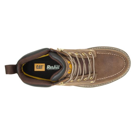 CATERPILLAR Men's Work Shoes Calibrate Khaki P51074