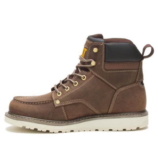 CATERPILLAR Men's Work Shoes Calibrate Khaki P51074