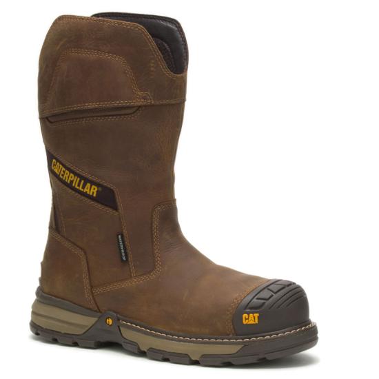 CATERPILLAR Men's Work Boot  Excavator Superlite  Waterproof Composite P91448