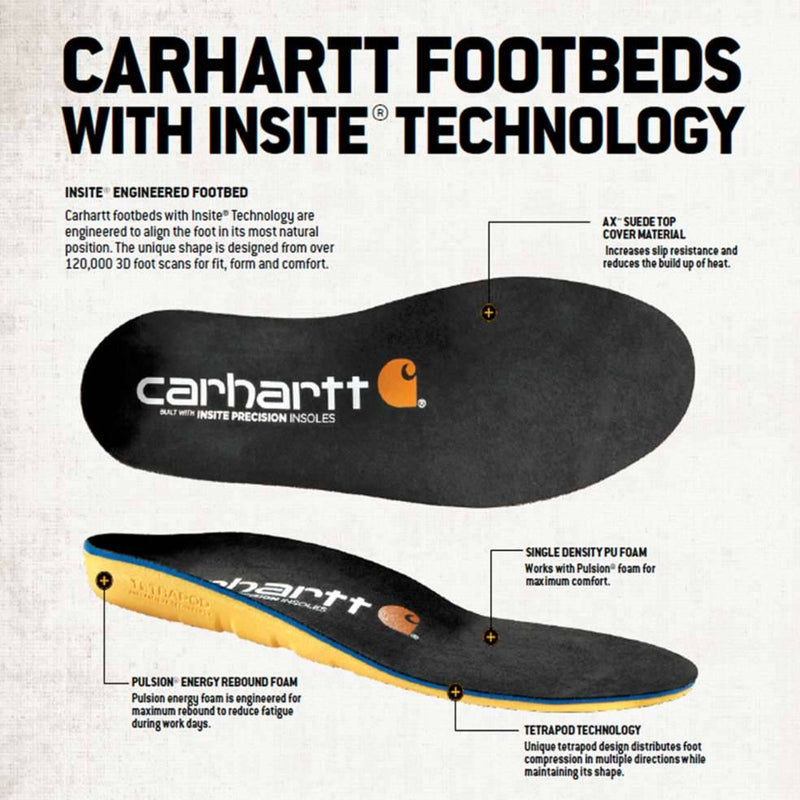 CARHARTT Men's Insole Footbed CMI9000